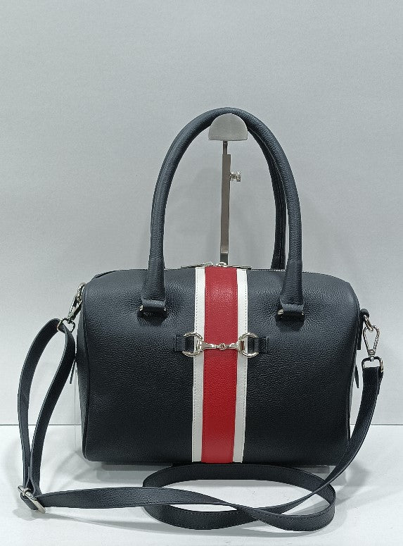 851H Trend Select 237 Racer Stripe Satchel $61.00 - 50 pcs minimum