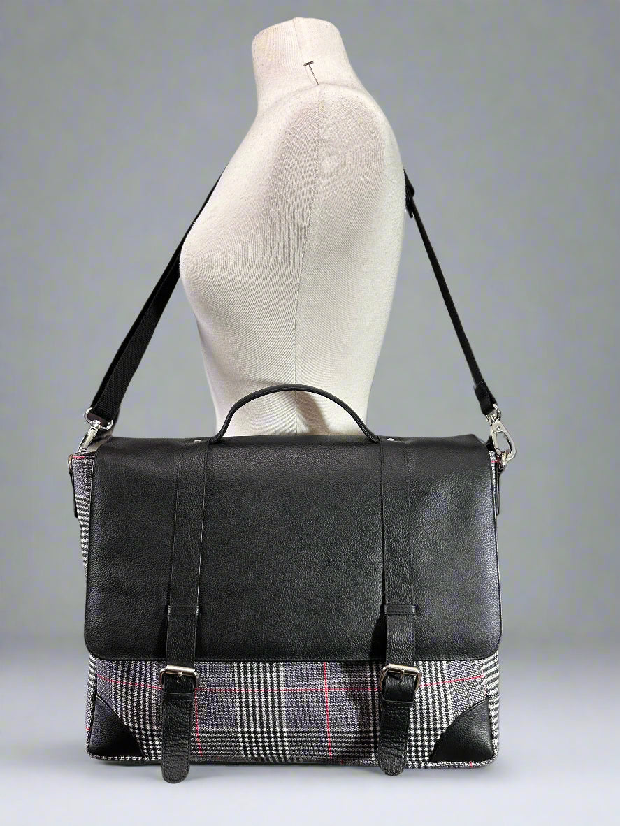 851C Trend Select 127 Printed Canvas & Leather Briefcase $53.00 - 50 pcs minimum