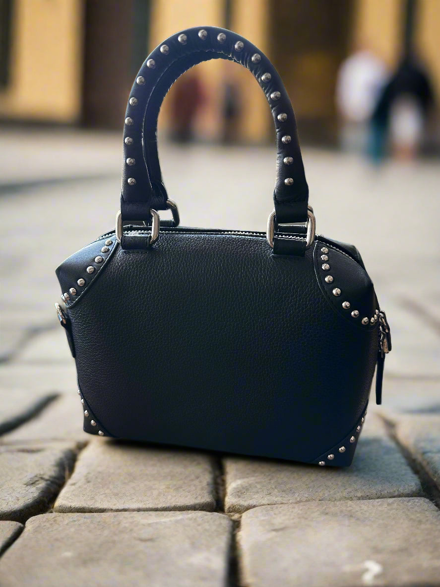 851H Trend select 310 Studded Pebbled Cow Mini Dr. Satchel $66.00 - 50 pcs minimum