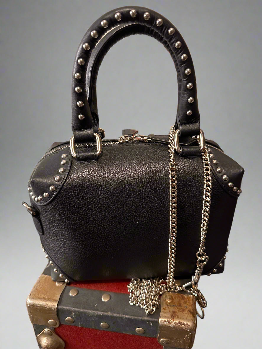 851H Trend select 310 Studded Pebbled Cow Mini Dr. Satchel $66.00 - 50 pcs minimum