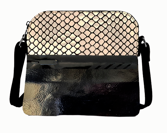 851H Trend Select 248 Mirror Snake & Patent Leather Crossbody $52.00 - 50 pcs minimum