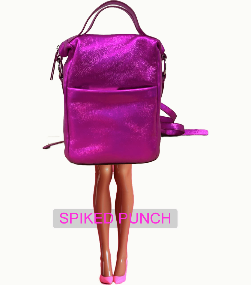 851H Trend Select 246 Cow Metallic Slim Backpack $51.00 50