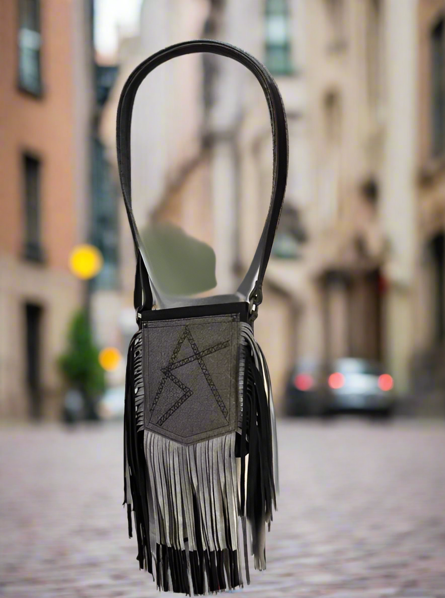 851N Trend Select 517 cow suede crossbody $40.00 - 50 pcs minimum