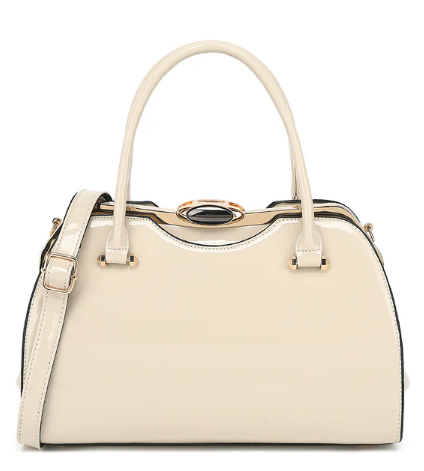 AN Ready Stock AS401 patent leather Tristen satchel $20.00 20 pcs minimum