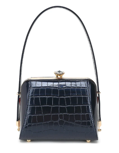 AN Ready Stock AS412 patent leather sleek petite satchel $20.00 20 pcs minimum