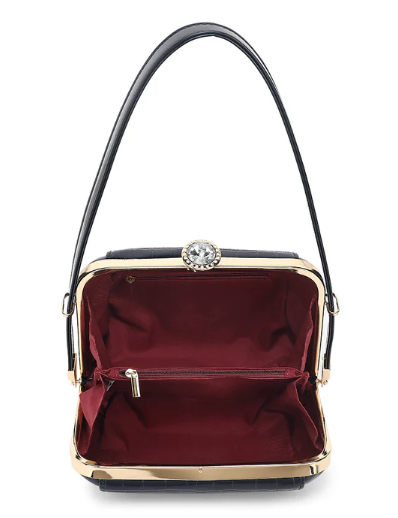AN Ready Stock AS412 patent leather sleek petite satchel $20.00 20 pcs minimum