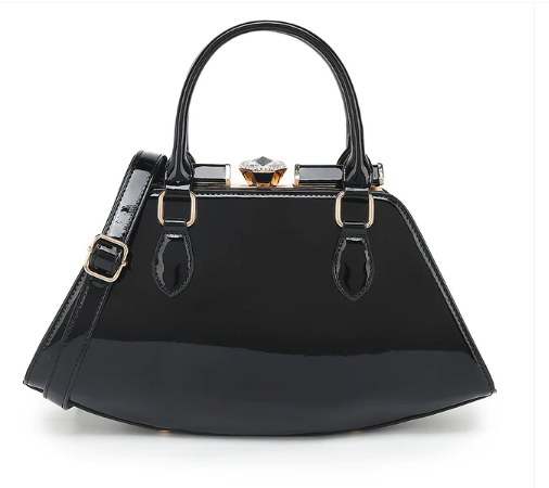 AN Ready Stock AS415 patent leather rocker with jeweled top $20.00 20 pcs minimum