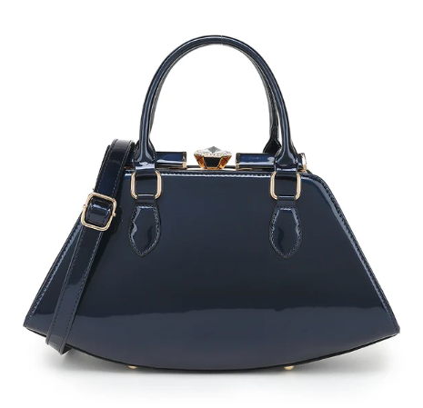 AN Ready Stock AS415 patent leather rocker with jeweled top $20.00 20 pcs minimum