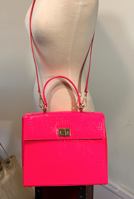 851T Trend Select 612 Embossed Crocodile Structured Satchel $130.00 - 50 pcs minimum