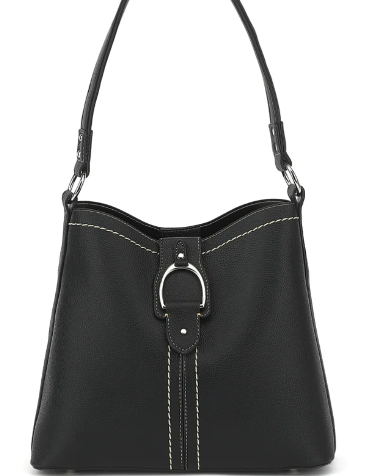 AN Ready Stock 9546T TRIPLE COMPARTMENT CONVERTIBLE HOBO $15.00 20 PCS MINIMUM
