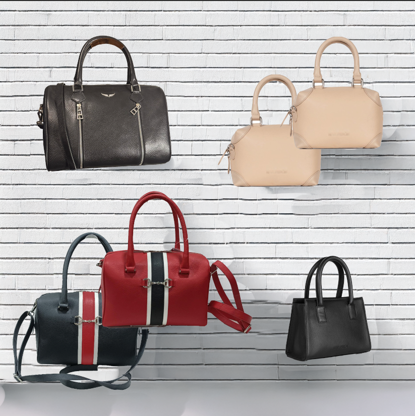 Stock lot Mini groups # 700 Leather Satchels handbags 6 units at $25.00 each