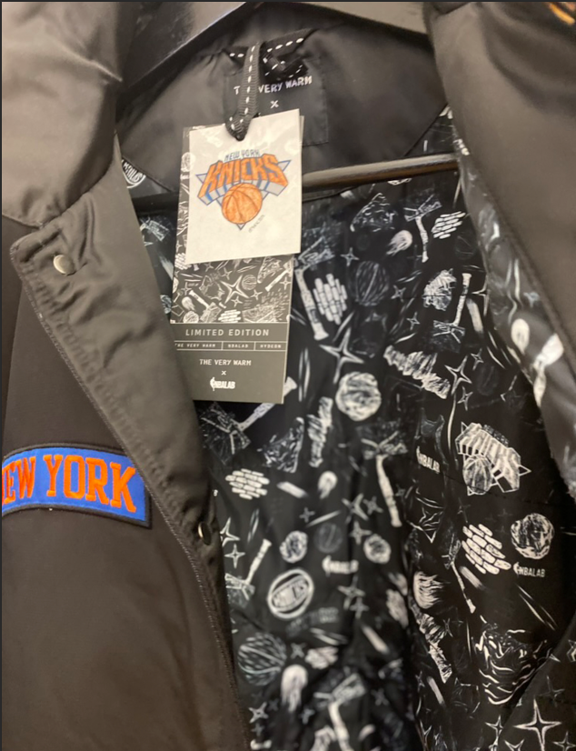 Stock lot Mini groups The Very Warm + NBALAB coach jacket