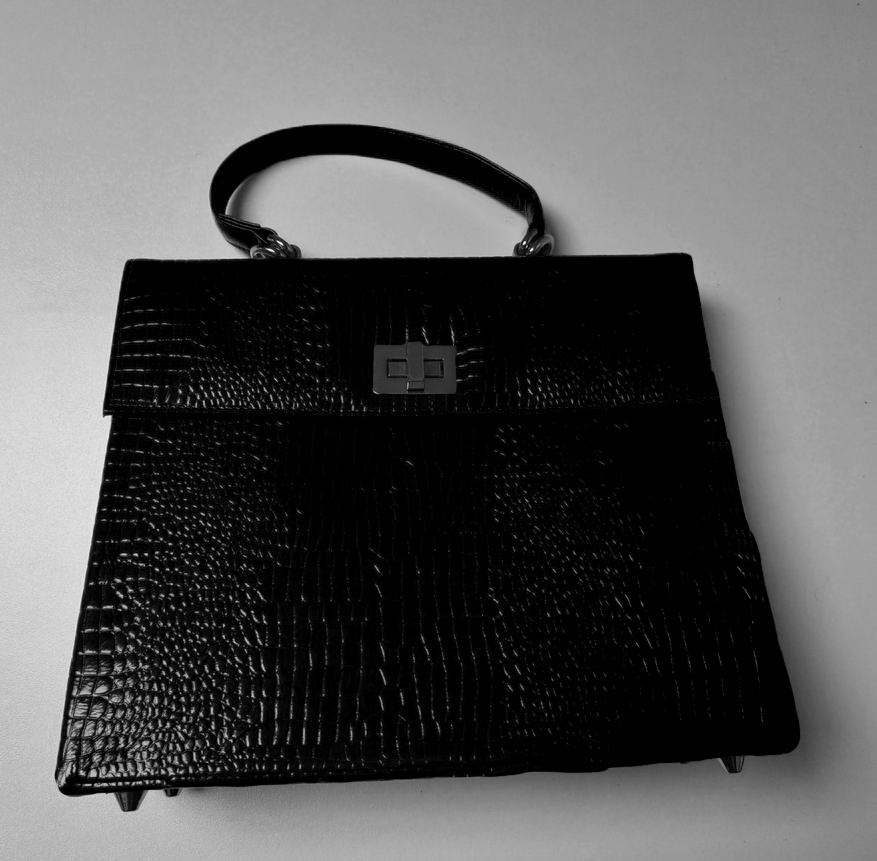 851T Trend Select 612 Embossed Crocodile Structured Satchel - 50 pcs minimum