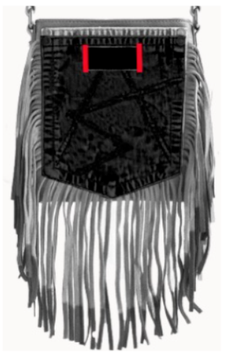 851N Trend Select 517 cow suede crossbody $40.00 - 50 pcs minimum
