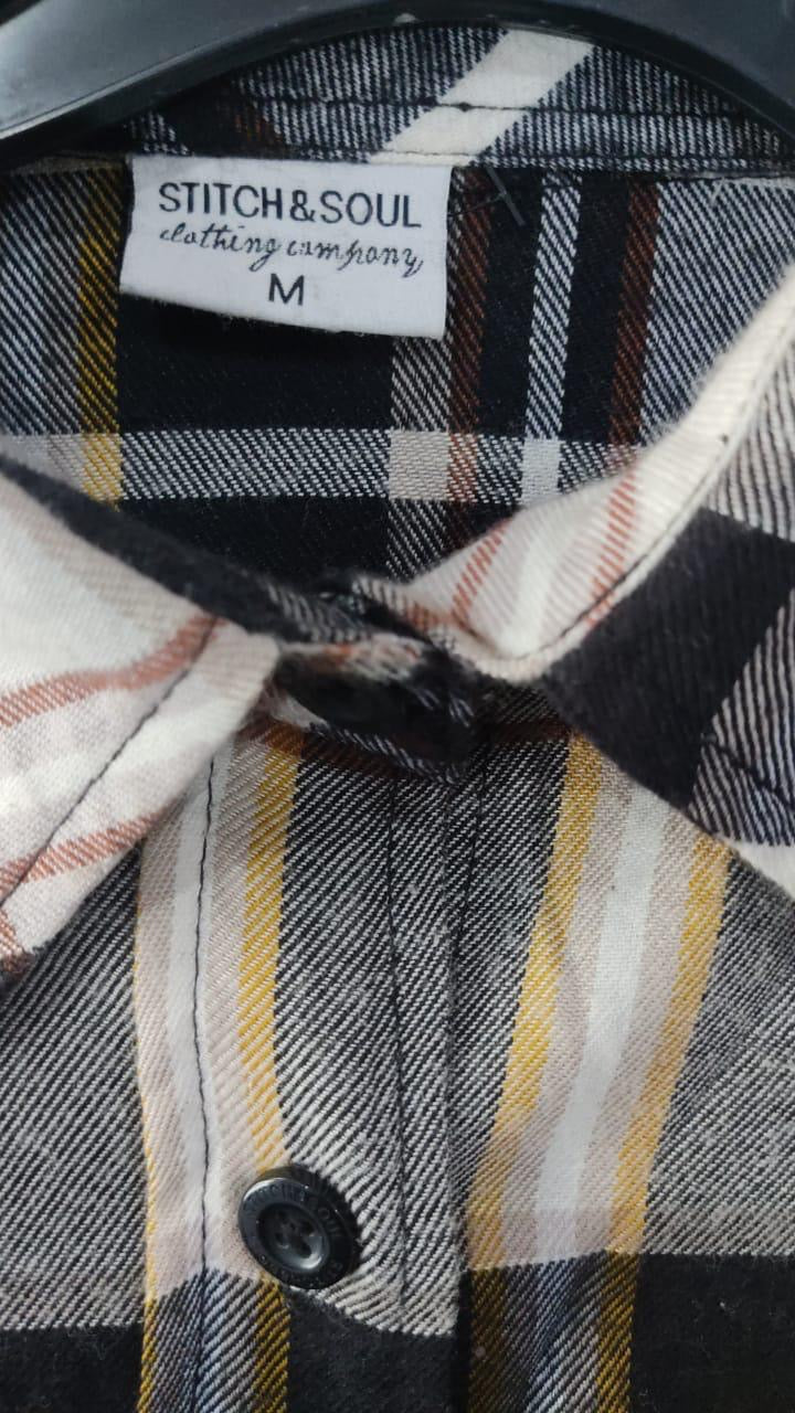 Ladies Cotton Flannel Shirt dress