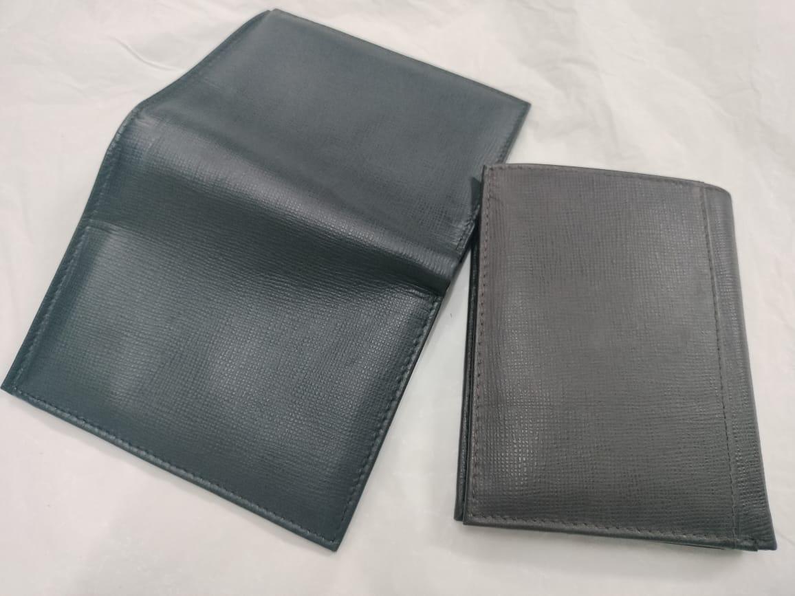 Stock lot # 458 multi slot leather wallets 9000 PCS