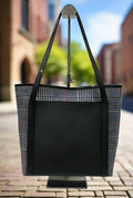 851C Trend Select 126 Printed Canvas & Leather Tote $45.00 - 50 pcs minimum