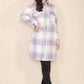 Ladies Cotton Flannel Shirt dress