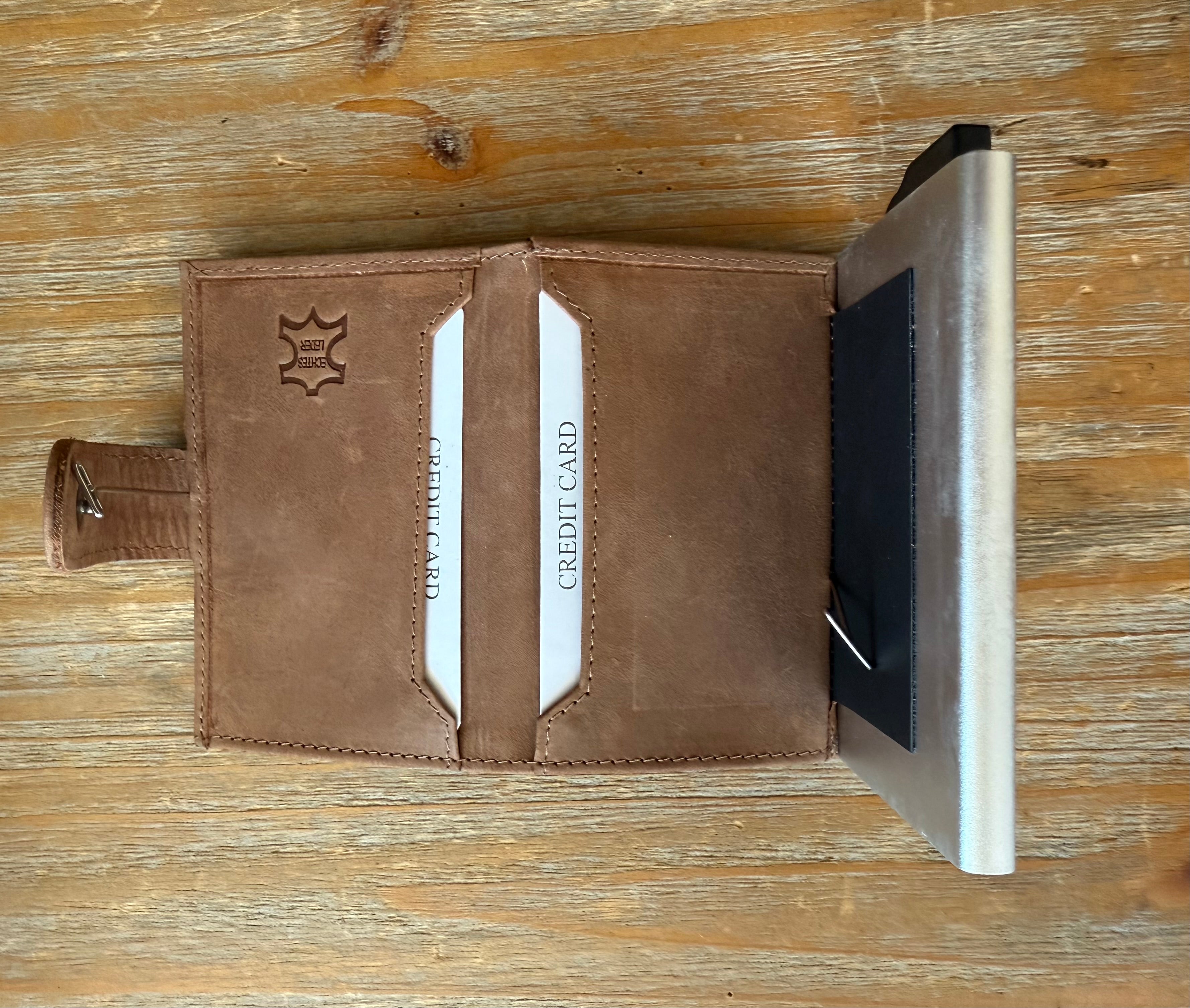 Smart Wallet with pop up card slot 20pcs @ $420.00