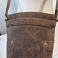 851H SRTS-669 100% leather Antique 3 pocket crossbody