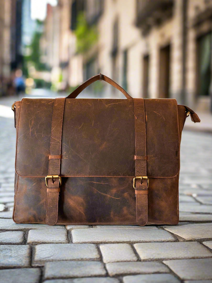 851T Trend Select 631 Antique  Cow Briefcase $53.00 - 50 pcs minimum