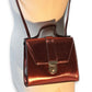 317 Red Metallic buckled crossbody (1)