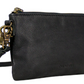 BRIKMOND 855124  100% leather wristlet / crossbody