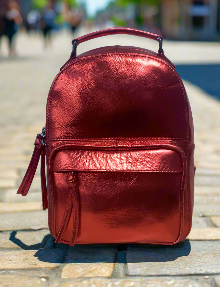 forever 21 metallic mini backpack 851H Trend Select 244 Cow Metallic Backpack $62.00