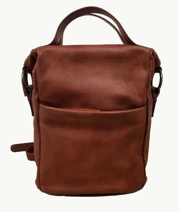 851H SRTS-32   Square backpack 100% Leather