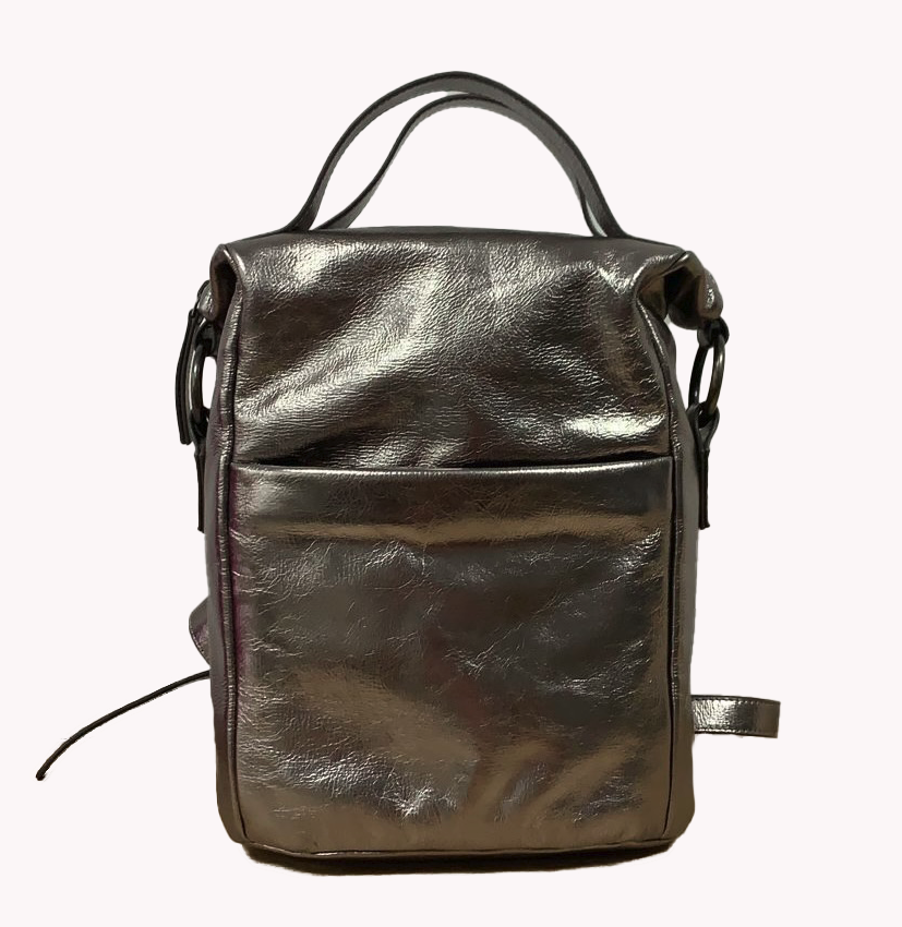 851H SRTS-32   Square backpack 100% Leather