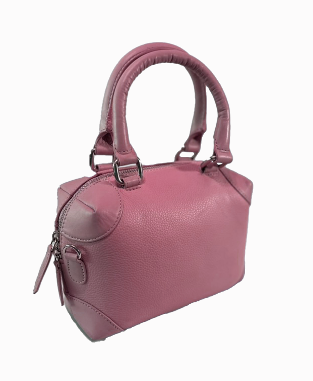 851H 816 pebbled cow leather mini Dr. satchel