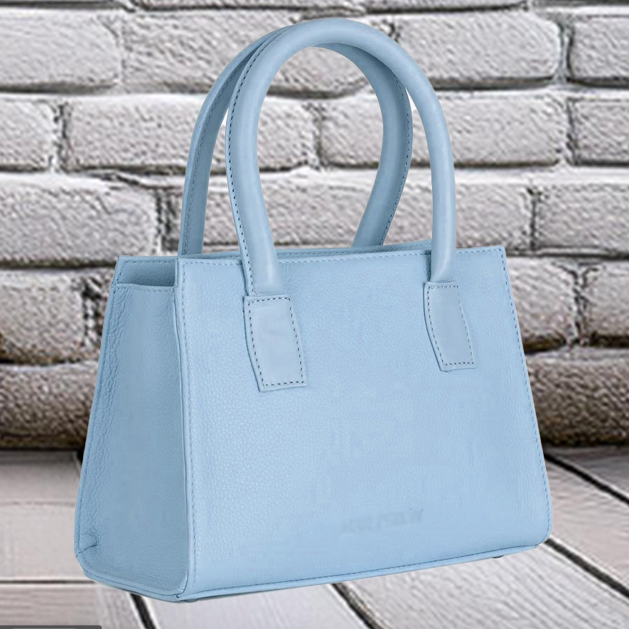 851H 820 pebbled cow leather mini tote