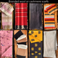 Stock lot # 454 designer scarfs combo with free shipping in the USA