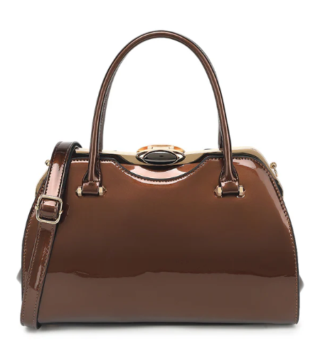 AN Ready Stock AS401A patent leather Tristen satchel $20.00 20 PCS MINIMUM