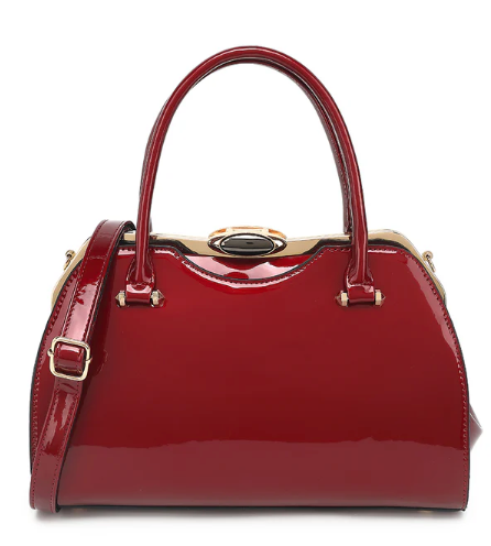 AN Ready Stock AS401A patent leather Tristen satchel $20.00 20 PCS MINIMUM