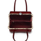 AN Ready Stock AS411 patent leather Lorraine satchel $20.00 20 pcs minimum