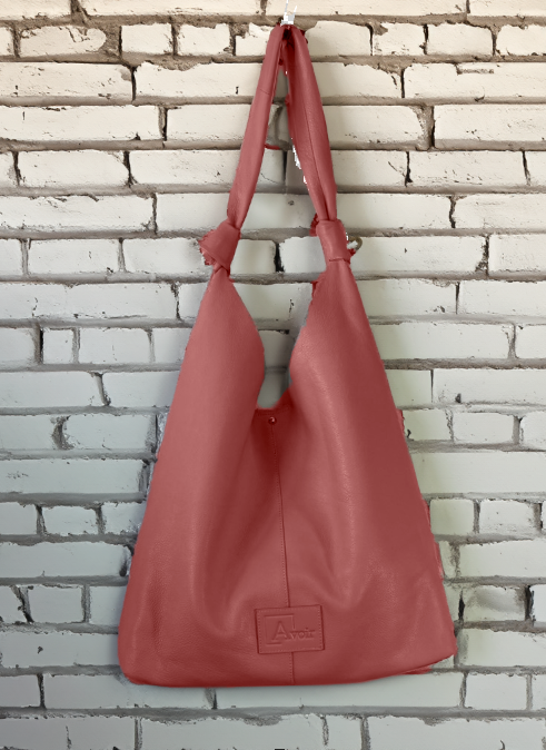 851H 823 pebbled cow leather Hobo Trina Knott