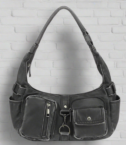 AN Ready Stock AS300 washed cargo pockets hobo $15.00 10pcs minimum