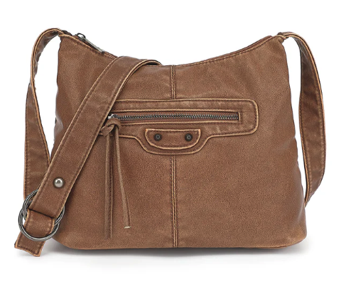 AN Ready Stock AS302 washed Hobo with front pocket details $15.00 20 pcs minimum