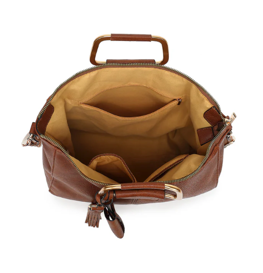 AN Ready Stock AS116 RING HANDLE SATCHEL $17.00 10 pcs per color min