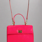 851T Trend Select 612 Embossed Crocodile Structured Satchel - 50 pcs minimum