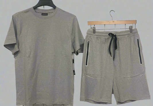 mens t-shirt and shorts sets2