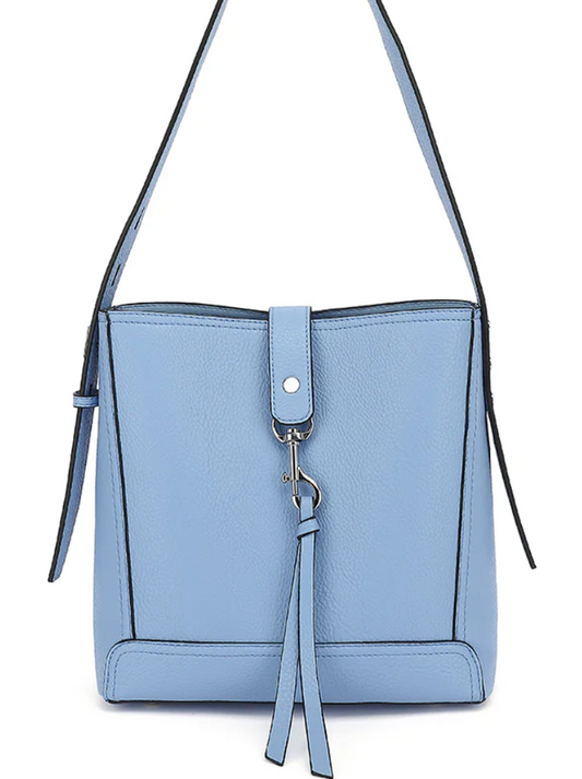 AN Ready Stock 24912 TRIPLE COMPARTMENT HOBO WITH LOCK HW   $17.00  20 PCS MINIMUM