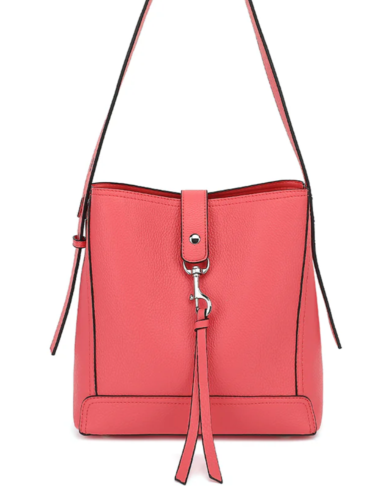 AN Ready Stock 24912 TRIPLE COMPARTMENT HOBO WITH LOCK HW   $17.00  30 PCS MINIMUM