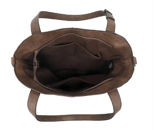 AN Ready Stock AS24013 DOUBLE HANDLE STUD N/S TOTE $15.00 20 pcs minimum