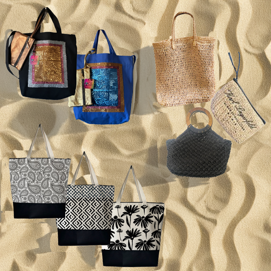 Stock lot Mini groups # 706 Beach Ready handbags 6 units at $8.00 each