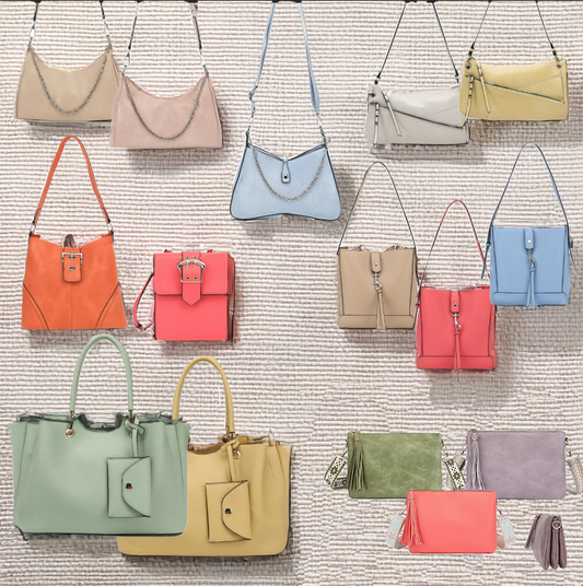 Stock lot # 464 Closeout stock handbags 150 units at $12.50 each