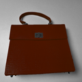 851T Trend Select 612 Embossed Crocodile Structured Satchel - 50 pcs minimum