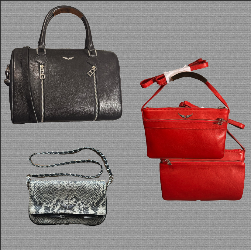 Stock lot Mini groups # 725 Zadig & Voltaire  7 pcs package