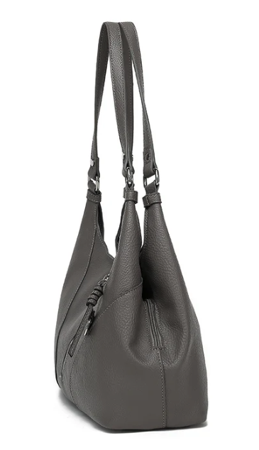 AN ReadyStock 24904 4 POSTER TRIPLE COMP SATCHEL WITH FRONT ZIP POCKETS  $20.00 10 pcs minimum